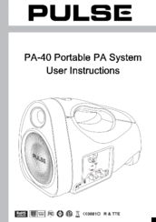 Pulse PA-40 User Instructions