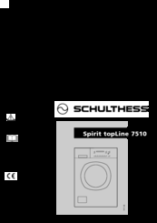 Schulthess Spirit topLine 7510 Instructions For The Use