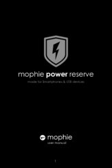 Mophie power reserve User Manual