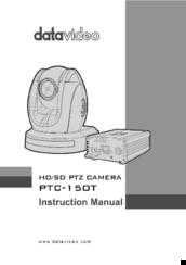 Data Video PTC-150T Instruction Manual