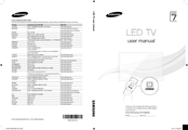 Samsung UF7000-XH User Manual