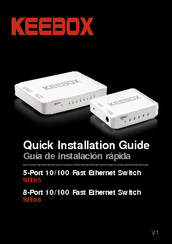 Keebox SFE08 Quick Installation Manual
