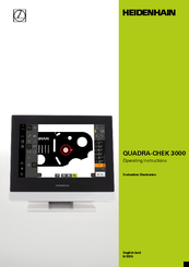 Heidenhain QUADRA-CHEK 3000 Operating Instructions Manual