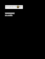 Temperature alert TM-CELL400-Z User Manual