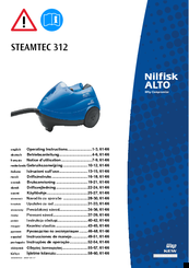 Nilfisk-ALTO Steamtec 312 Operating Instructions Manual