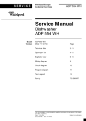 Whirlpool ADP 554 WH Service Manual