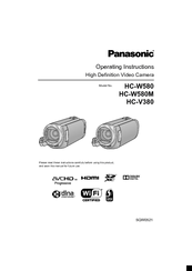 Panasonic HC-W580M Manuals | ManualsLib
