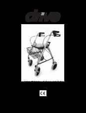 Drive SR8 STEEL ROLLATOR Owner's Handbook Manual