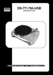 DAPAudio DS-TT-750-USB Manual