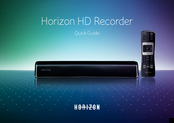 upc cablecom Horizon Quick Manual