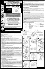 Black & Decker Q505 Instruction Manual