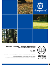 Husqvarna 122C Operator's Manual