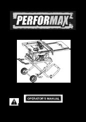 Performax 240-3605 Operator's Manual