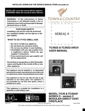 Town & Country Fireplaces TC36D2 User Manual
