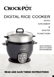 User manual Crock-Pot Cook & Carry SCCPVL603-R-BR (English - 10 pages)