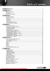 Optoma Optoma TXR774 User Manual