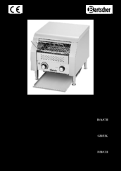 Bartscher A100205 Instruction Manual