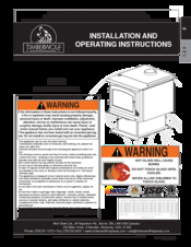 Timberwolf Economizer EPA 2300 Installation And Operating Instructions Manual