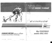Evinrude FISHERMAN 6902 Owner's Manual