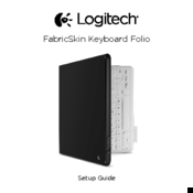 Logitec FabricSkin Keyboard Folio Setup Manual