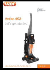 Vax ACTION 602 U86-AN-BE Get Started