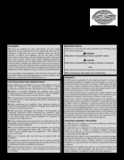 S&S Cycle V series Assembly And Installation Manual