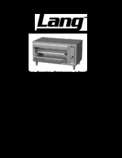 Lang CLSH-E Installation, Operation, Maintenance, & Troubleshooting