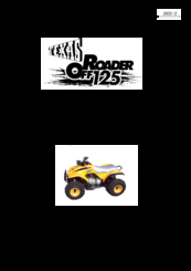 Texas Off-Roader 125-4 User Manual