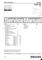 Philips LC4.1U AA Service Manual