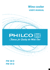 Philco PW 59 D User Manual