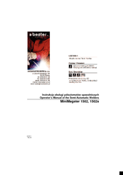 bester MiniMagster 1502 Operator's Manual