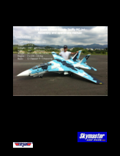 Skymaster F-14 Tomcat PRO ARF Plus Assembly And Operation Manual