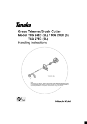 Tanaka TCG 27EC Handling Instructions Manual