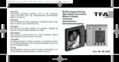TFA 98.1023 Operating Instructions Manual