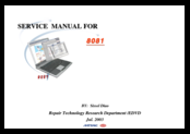 MiTAC 8081 Service Manual
