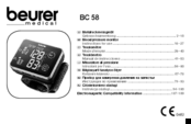 Beurer BC 58 Instructions For Use Manual