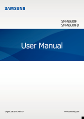 Samsung SM-N930F User Manual