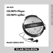 Clas Ohlson CDM32 User Manual