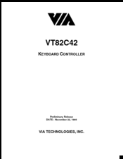 VIA Technologies VT82C42 Operation Manual