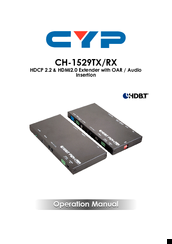 CYP CH-1529RX Operation Manual