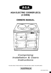 AGA AIMS EC3 Owner's Manual