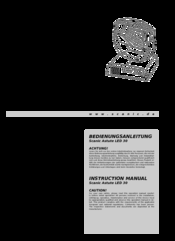 Scanic Astute LED 30 Instruction Manual