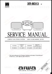 Aiwa XR-M313 Service Manual