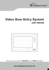 Intelligent Home IH692SD User Manual
