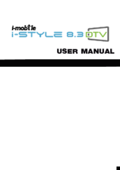 i-mobile I-STYLE 8.3 User Manual