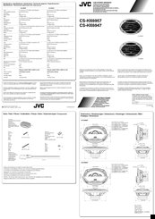 Jvc CS-HX6957 Instructions