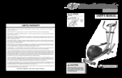 NordicTrack Vgr 900 User Manual