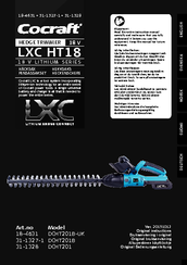 Cocraft DCHT201 Original Instructions Manual