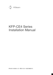 Kilsen KFP-CE4 Series Installation Manual