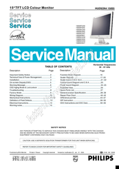 Philips 150B5CG/00 Service Manual
